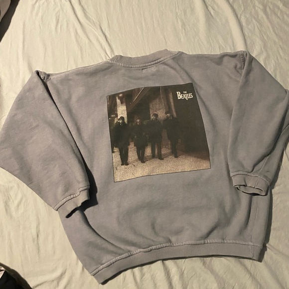 Vintage The Beatles Double Sided Graphic Sweatshirt Mens XL Apple Corps 1991 - Picture 14 of 14